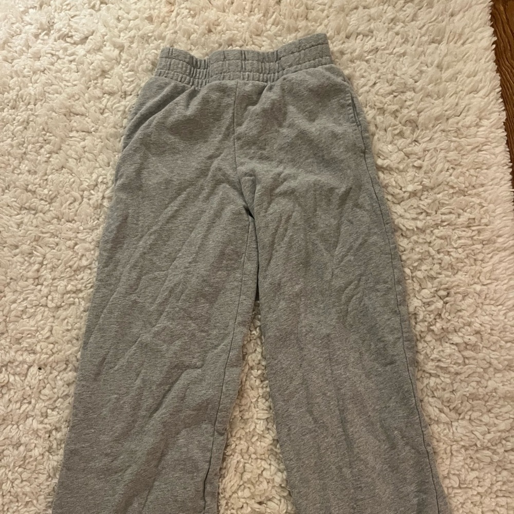Grey sweatpants